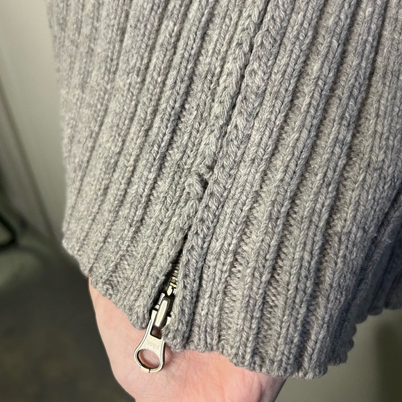 Vintage Banana Republic Lambswool Cashmere Full Zip Sweater - Picture 4 of 11